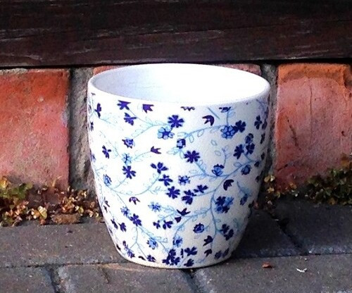 Osłonka ceramiczna Niezapominajka