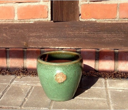 Donica Emblemat zielona