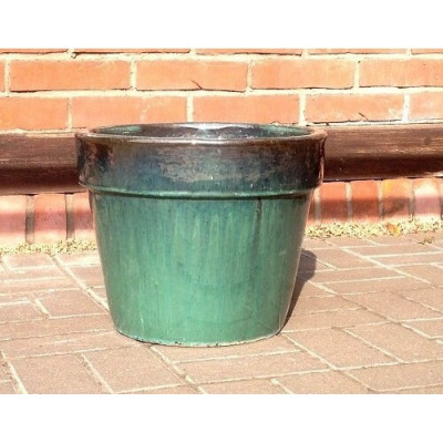 Donica prosta z rantem turkusowa