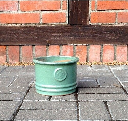 Donica Lilia Cylinder zielona