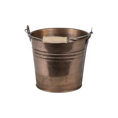 Wiaderko w kolorze miedzi