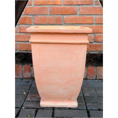 Donica terakota kwadratowa wysoka