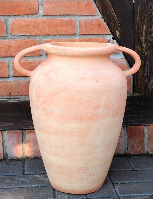 Donica terakota jasna dzban urna