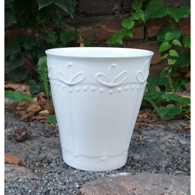 Osłonka Retro biała