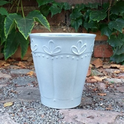 Osłonka Retro błękitna szarość