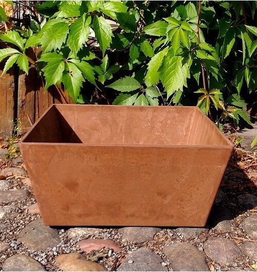 Doniczka ArtStone Ella misa niska dąb