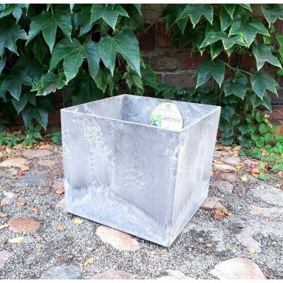 Donica ArtStone Maud kwadratowa szara