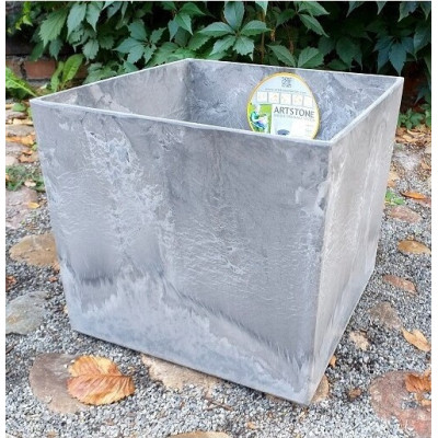 Donica ArtStone Maud kwadratowa szara