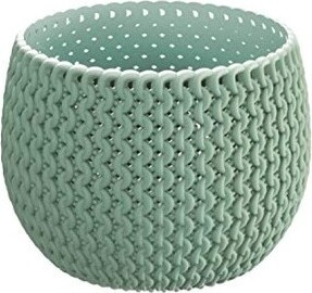 Osłonka Ażurowe Sploty kula zielona