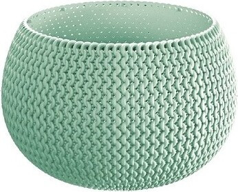 Osłonka Ażurowe Sploty kula zielona