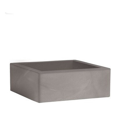 Donica włoska sześcian niski piaskowy