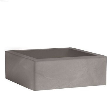 Donica włoska sześcian niski piaskowy