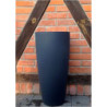 Donica włoska wazon wysoki antracyt matowy