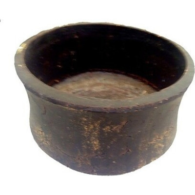 Donica Hanna brązowa okrągła misa