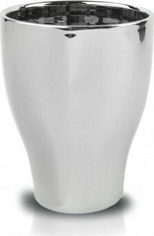 Doniczka Mirror srebrna lustrzana storczykówka