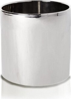 Doniczka Mirror srebrna lustrzana walec